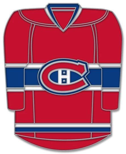 Montreal Canadiens NHL WinCraft Uniform Collector Enamel Pin