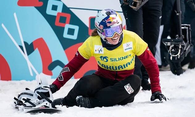 Eva Adamczyková po závodě
