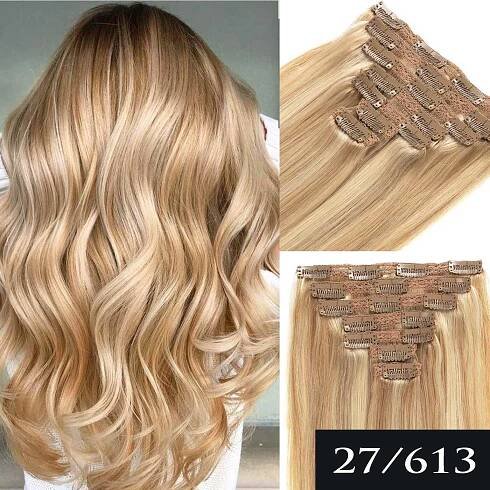 #27/613 - melír medová blond/plavá blond