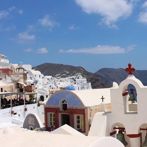 Z Heraklionu: Celodenní výlet na Santorini s volitelnou dopravou | GetYourGuide