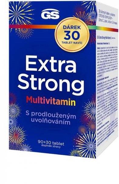 GS Extra Strong Multivitamín 120 tabliet