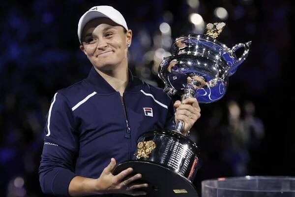 Austrálska tenistka Ashleigh Bartyová zvíťazila vo finále dvojhry na Australian Open a stala sa prvou...