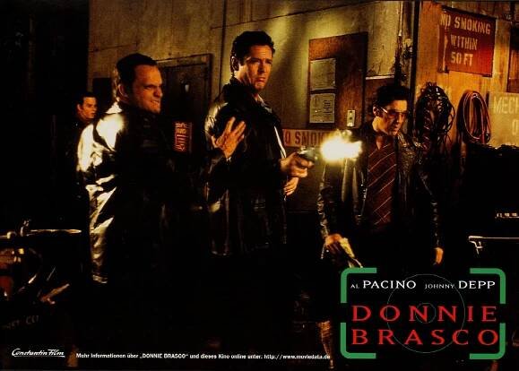 Johnny Depp, James Russo, Michael Madsen, Al Pacino - Krycí jméno Donnie Brasco - Fotosky