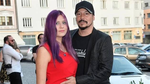 Bohuš Matuš a jeho přítelkyně Lucie na akci Muž roku (23. srpna 2019)