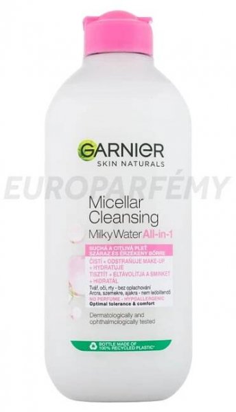 Garnier Skin Naturals Micellar Water + Moisturizing Milk micelární voda - EUROPARFEMY.cz