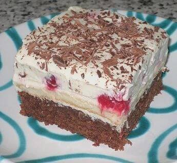 Himbeer-Schoko-Schnitten - Leckeres Kuchenrezept