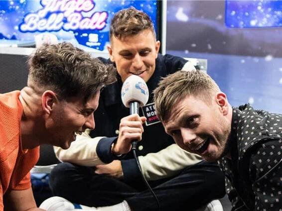 WATCH: Joel Corry Takes On Will Manning In a Planking Challenge