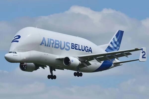 Airbus Beluga in Hamburg