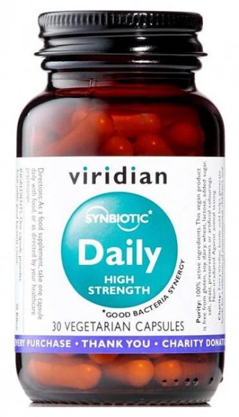Viridian Synbiotic Daily High Strength 30 cps