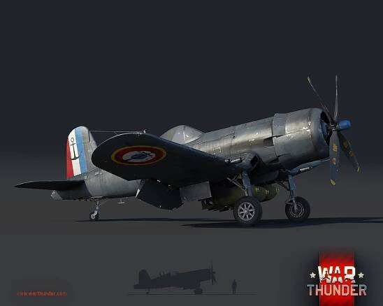 [DEVBLOG] F4U-7: Corsair s francouzskou trikolórou - Novinky - War Thunder