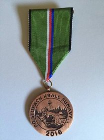 Pamětní medaile - Pochod po stopách krále Šumavy : Pochody - účastnické ocenění
