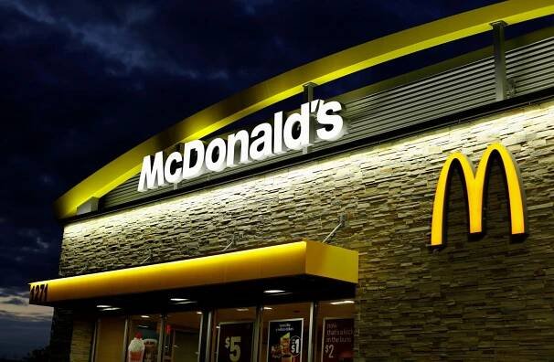 FILE PHOTO: A McDonald's restaurant is pictured in Encinitas, California