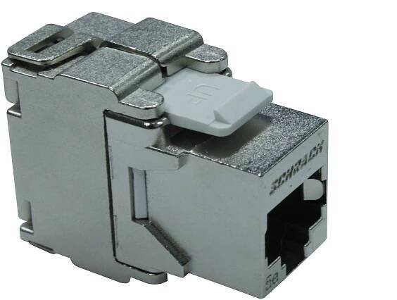 TOOLLESS LINE keystone modul RJ45 stíněný, Cat.5e (SFA) - Online Shop: Schrack Technik spol. s r.o.