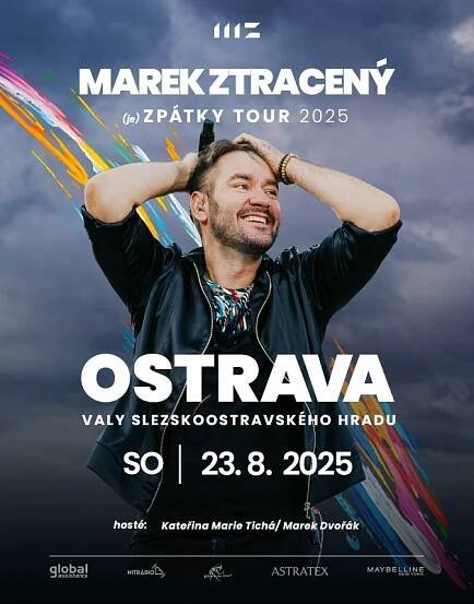 Marek Ztracený (je) ZPÁTKY TOUR 2025 (Rock / Pop)