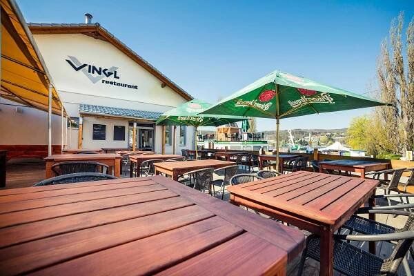 Vingl restaurant foto - interiér/exteriér