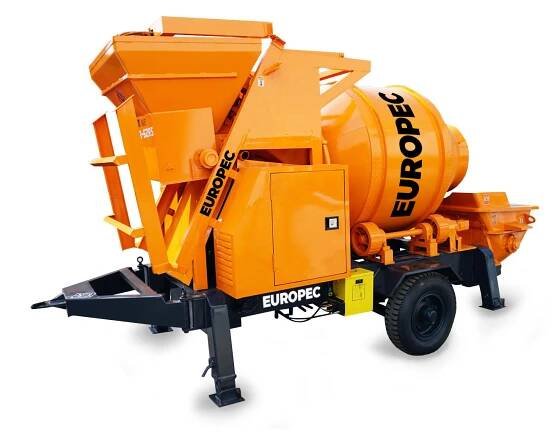 EUROPEC Concrete Pump and Mixer