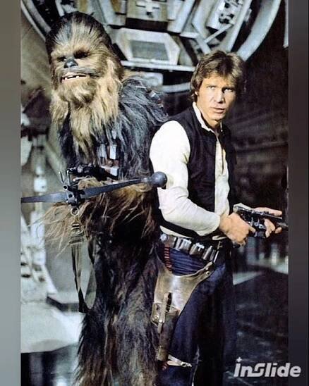 Star Wars Han Solo and Chewbacca #starwars #hansolo #chewbacca