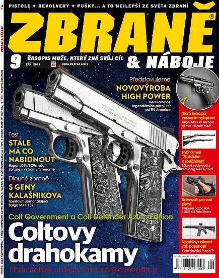 Časopis Zbraně & náboje 9/22
