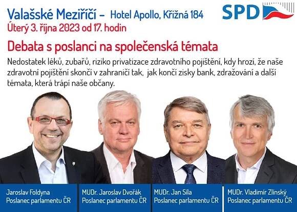 Debata s politiky – Valašské Mežiříčí