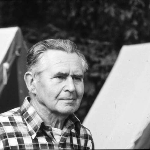 Jaroslav Foglar  (80. léta) | foto: Skautská nadace Jaroslava Foglara