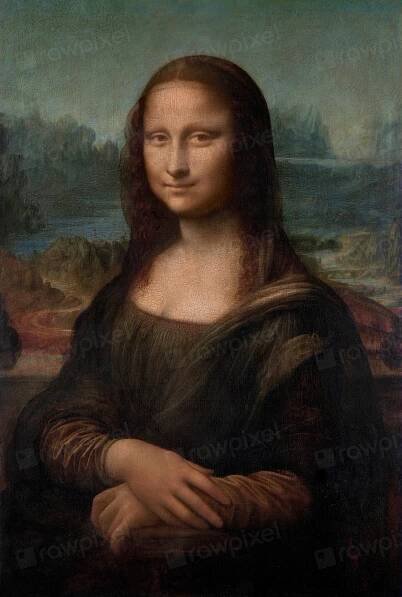 Fine Art Print Mona Lisa