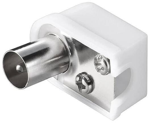 OEM Anténní konektor 75 Ohm PAL(M), IEC169-2, šroubovací, lomený
