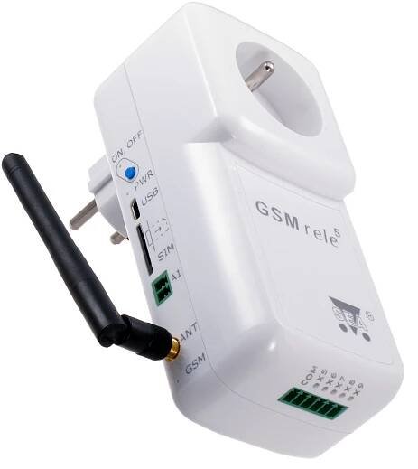 GSM zásuvka GSM-R5-ZAS-2A - SEA Praha