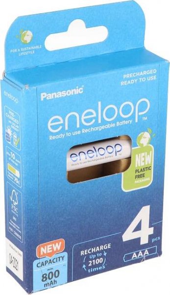 Panasonic Hr03 Aaa 4Mcce/4Be Eneloop N