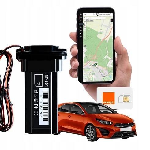 GPS lokátor ST-901 pro auta, motocykly, lodě + aplikace