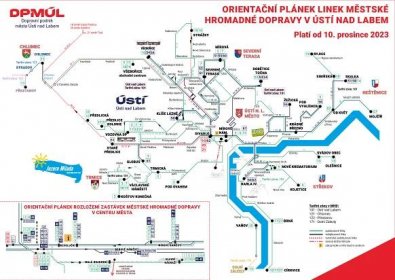 Vyhledat spojení | Dopravní podnik města Ústí nad Labem