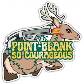 Point-Blank Deer - Sticker | Amanda Eiden