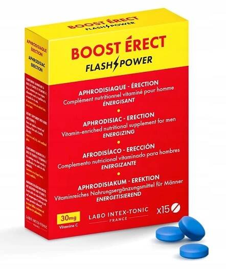 Boost Erect Tabletky na posílení erekce a libido 15 Ks