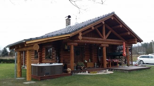 Bungalov na klíč Vega - KANADSKÉ SRUBY TÁBOR s.r.o.