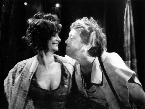 Zdena Bittlová (Marie) a Zdeněk Rumpík (Tobiáš), foto Karel Meister