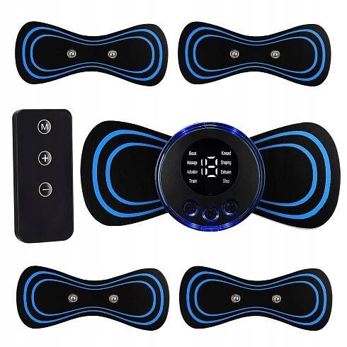 Mini elektrostimulátor krku, masážní přístroj krku, nástavce pro masáž děložního čípku