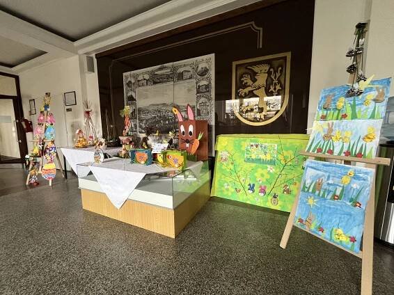 Nejmenší děti z ústeckých mateřských školek mají svou velikonoční výstavu