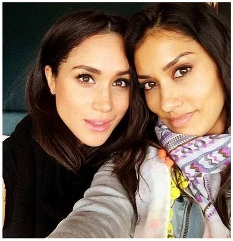 Actress Janina Gavankar Took Meghan Harry Christmas Card