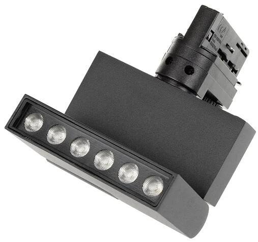 Lištové svítidlo SEMO-B 12W černé | T-LED