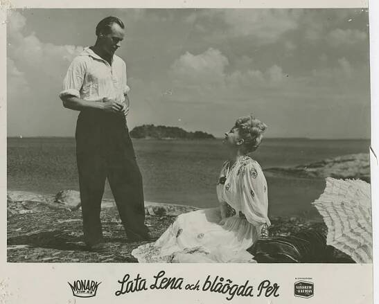 Olof Bergström, Gudrun Brost - Lata Lena och blåögda Per - Fotosky