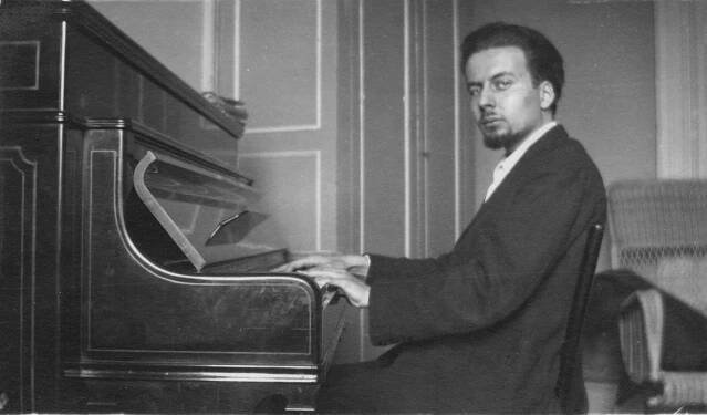 Le compositeur Giacinto Scelsi