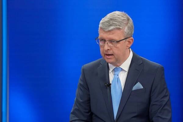 Poslanec Karel Havlíček (ANO)  v Partii Terezie Tománkové 19. června 2022