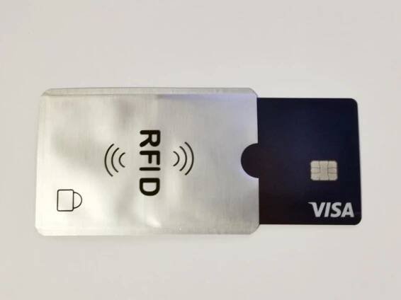 2ks - Ochranný ALU obal bankovních karet proti přečtení NFC na dálku - Mobily a chytrá elektronika