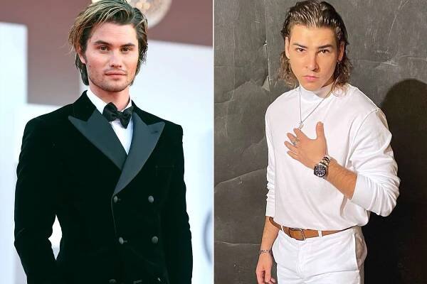 Chase Stokes attends the red carpet of the movie 