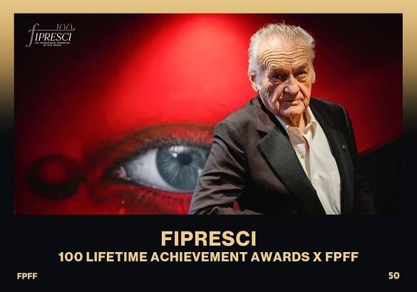 50th PFF: Jerzy Skolimowski receives FIPRESCI 100 Lifetime Achievement Award