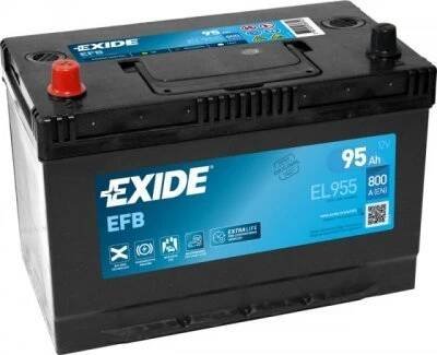 Exide Start-Stop EFB EL955 12V 95Ah…