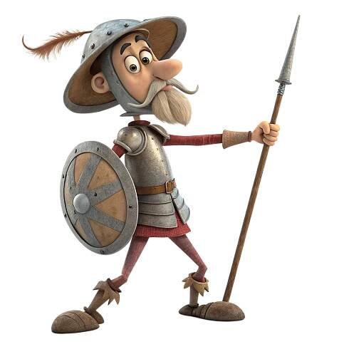 Ai Generované, Don Quijote, Rytíř