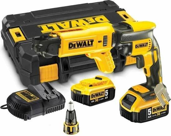DEWALT DCF620P2K Sadrokartónársky skrutkovač 18 V - ProfiNAR - RENOST