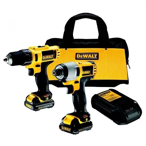 DEWALT DCK211C2-QW Set nářadí 10,8V