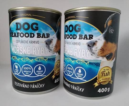 DOG SEAFOOD BAR 400 G