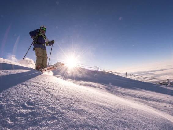 Ski touring Krvavec